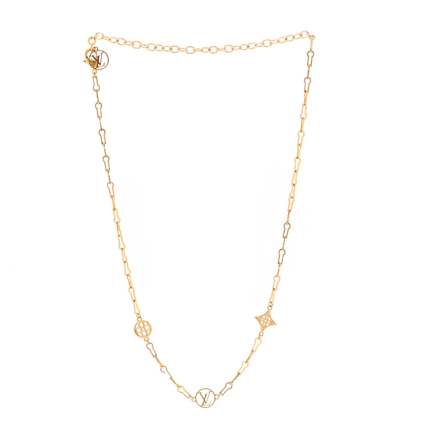Metal Forever Young Short Necklace Gold