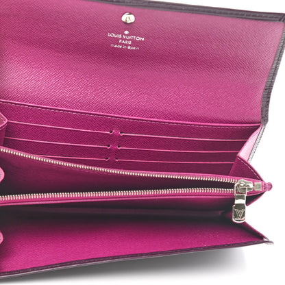 Louis Vuitton Epi Sarah Wallet Cassis 5 of 10