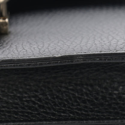 Gucci Dollar Calfskin Small Interlocking G Shoulder Bag Black 10 of 10