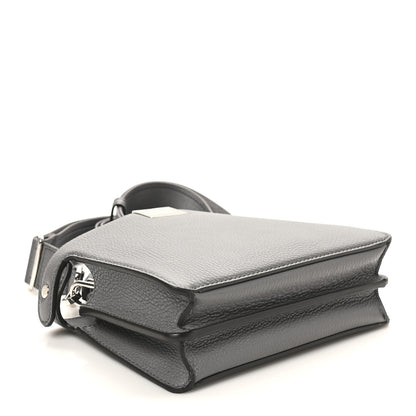 Fendi Cuoio Romano Vitello Cover Bi-Color Peekaboo I See U X Cross Satchel Acciaio Pisello 4 of 10