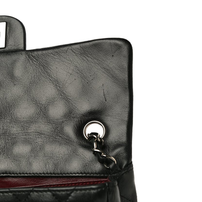 Chanel Lambskin Quilted East West Flap Black 11 of 13