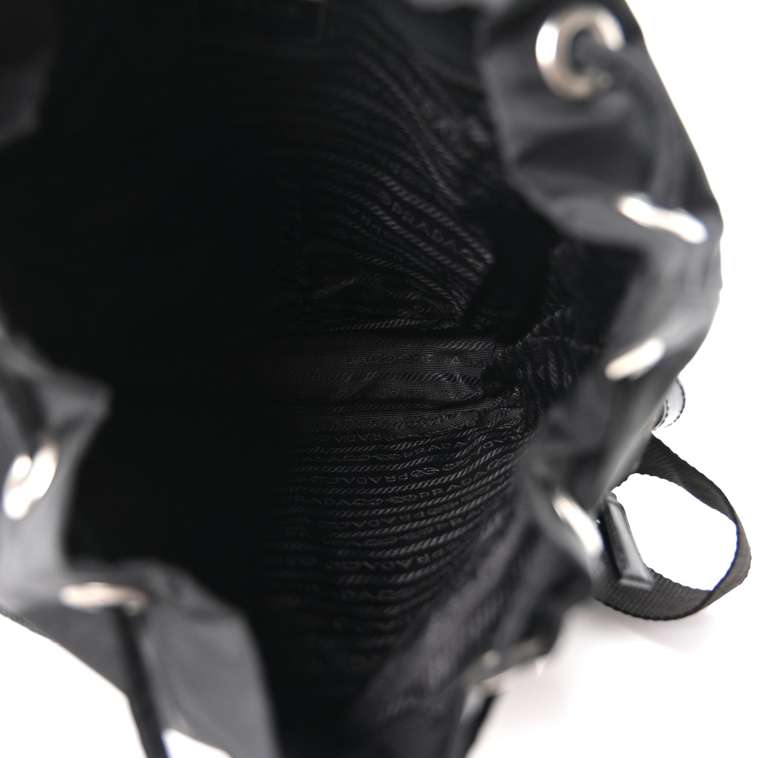 Prada Nylon Vela Small Backpack Black 5 of 10