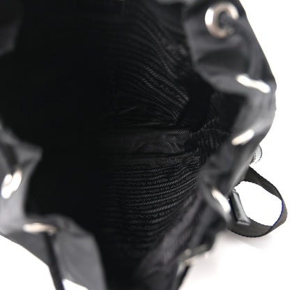 Prada Nylon Vela Small Backpack Black 5 of 10