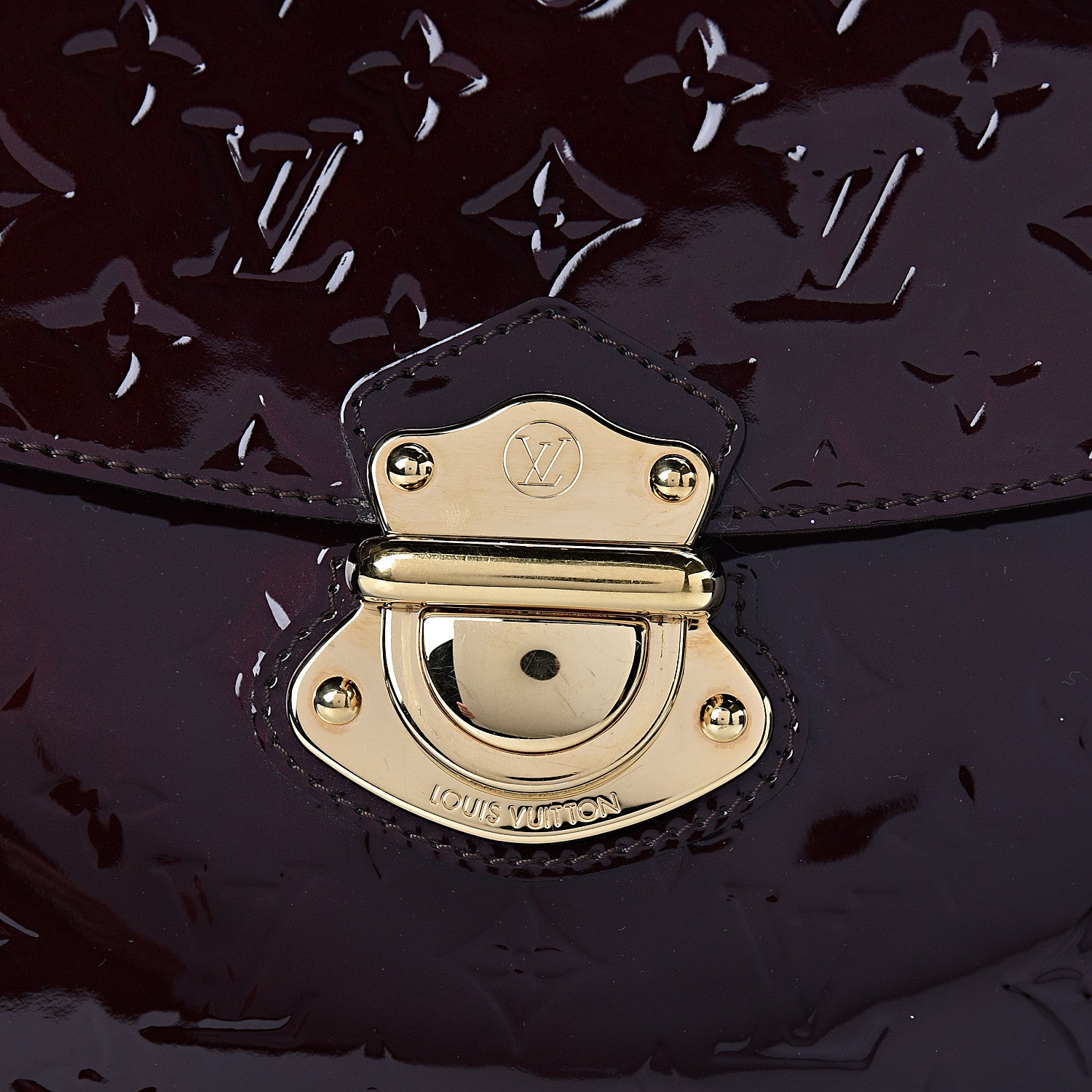 Louis Vuitton Vernis Romaine Amarante 7 of 10