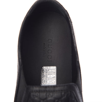 Gucci Microguccissima Womens Slip On Sneakers 39 Black 8 of 10