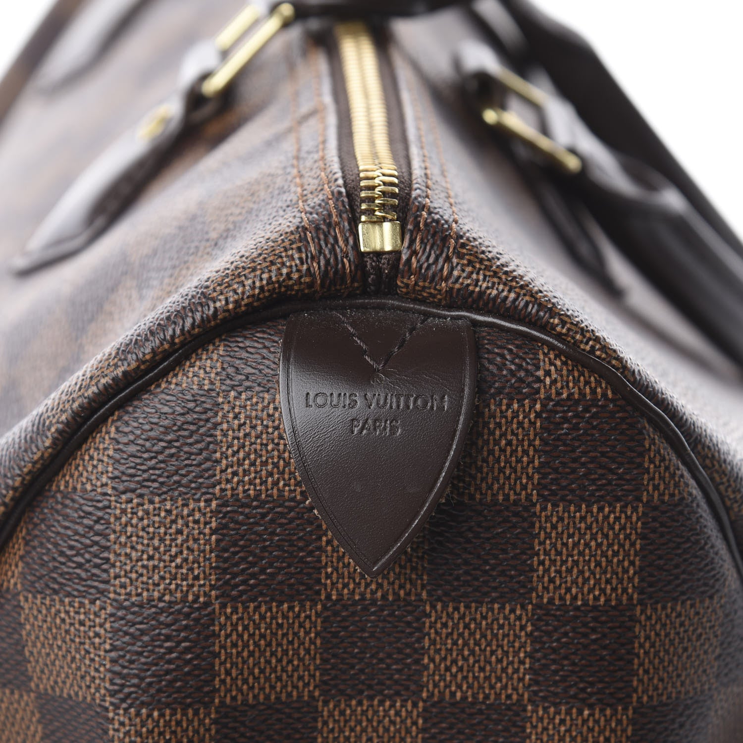 Louis Vuitton Damier Ebene Speedy 35 18 of 18