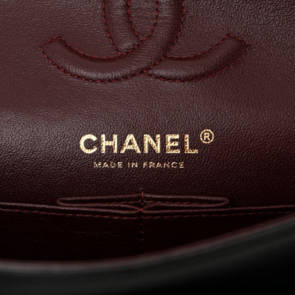 Chanel Lambskin Quilted Small Double Flap Black 6 of 11