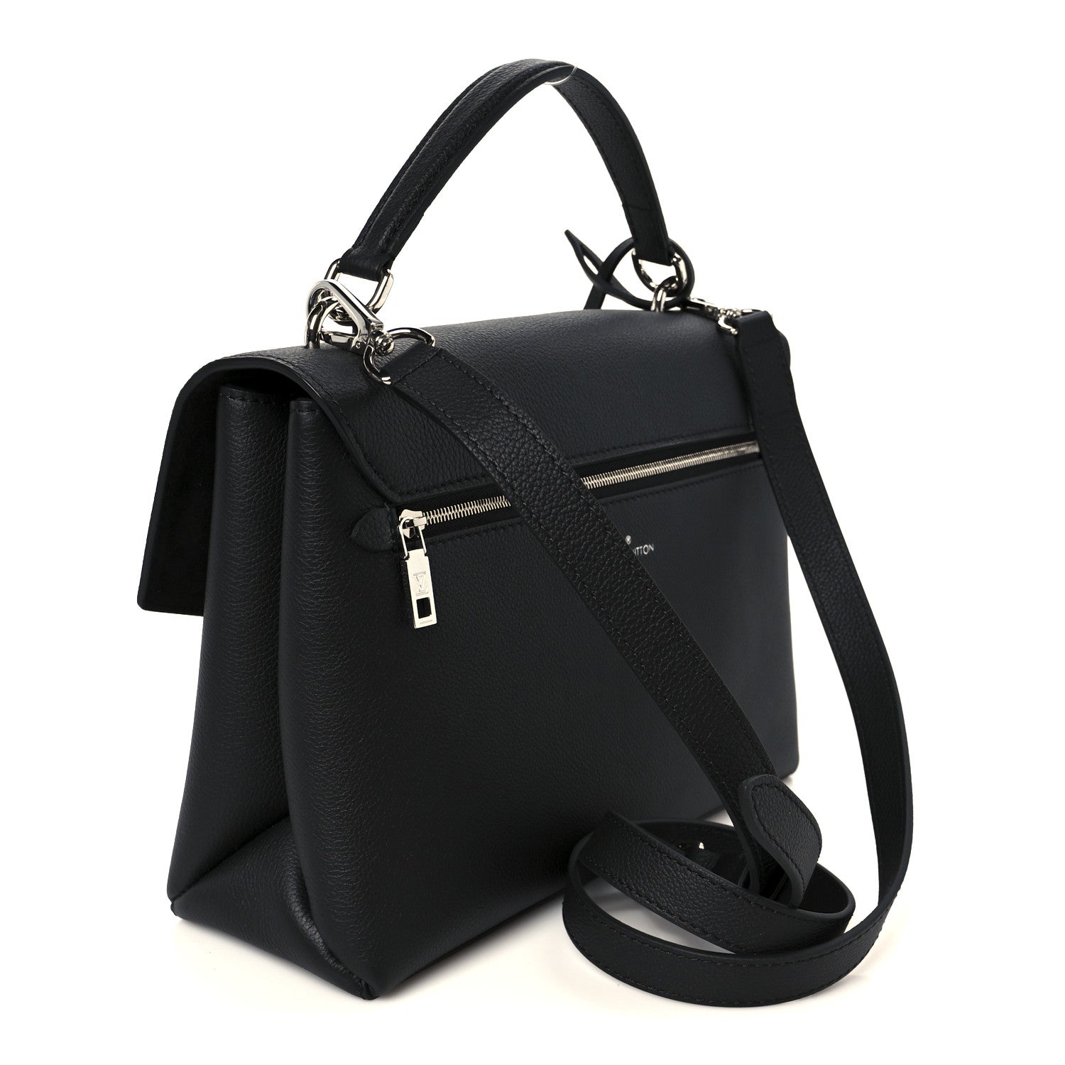 Louis Vuitton Soft Calfskin My Lockme Top Handle Black 3 of 11