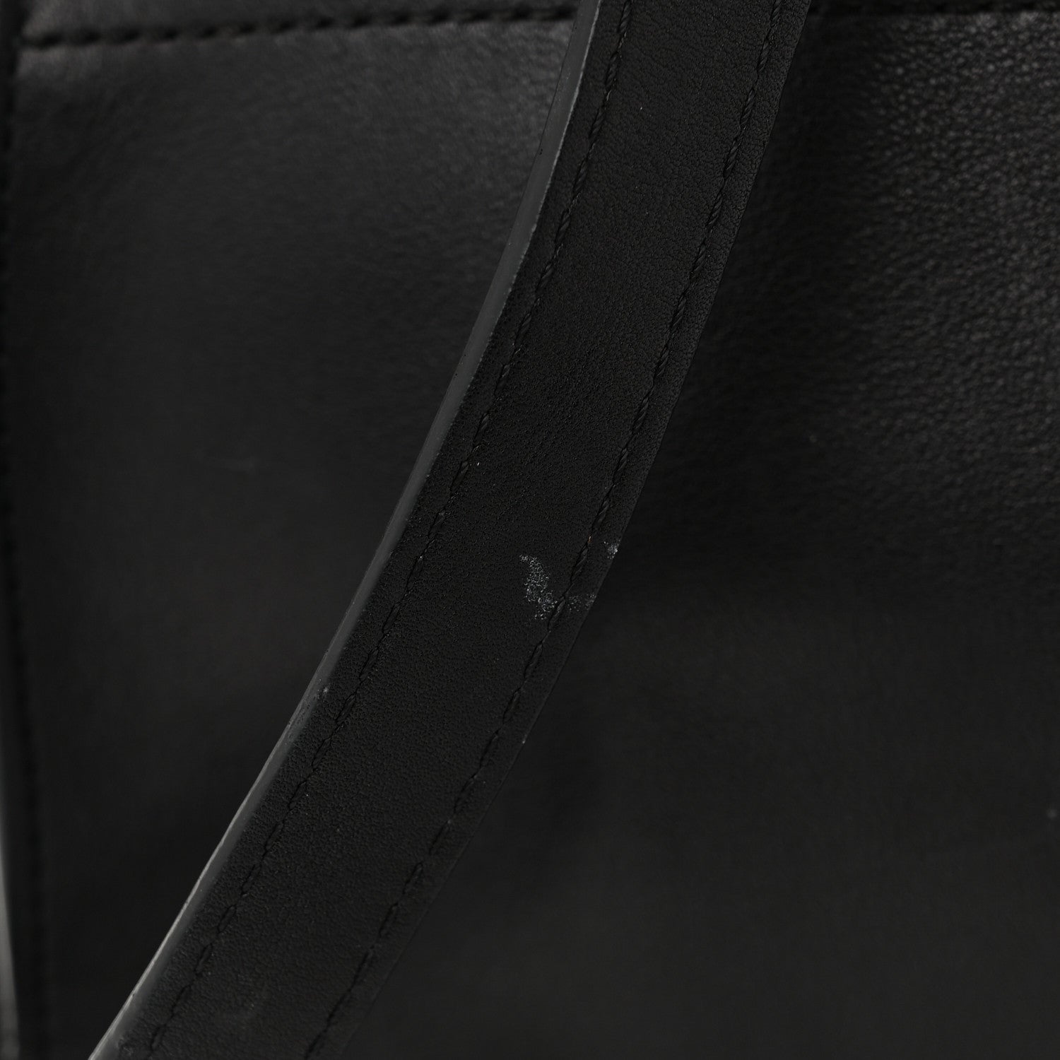 The Row Polished Saddle Calfskin Soft Margaux 12 Black 10 of 11