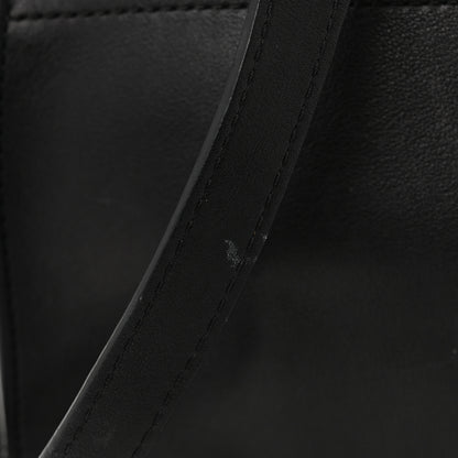 The Row Polished Saddle Calfskin Soft Margaux 12 Black 10 of 11