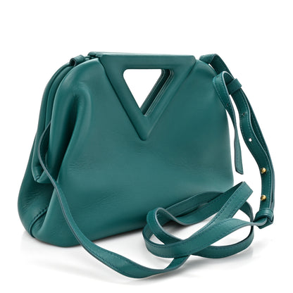Bottega Veneta Calfskin Small The Point Triangle Bag Mallard 3 of 12