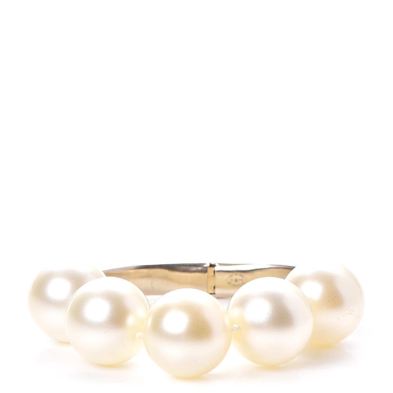 Chanel Pearl CC Bracelet Gold 1 of 7