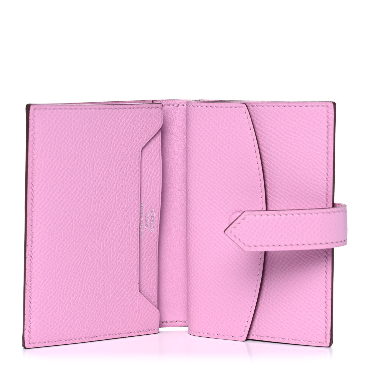 Hermes Epsom Mini Bearn Wallet Mauve Sylvester 5 of 12