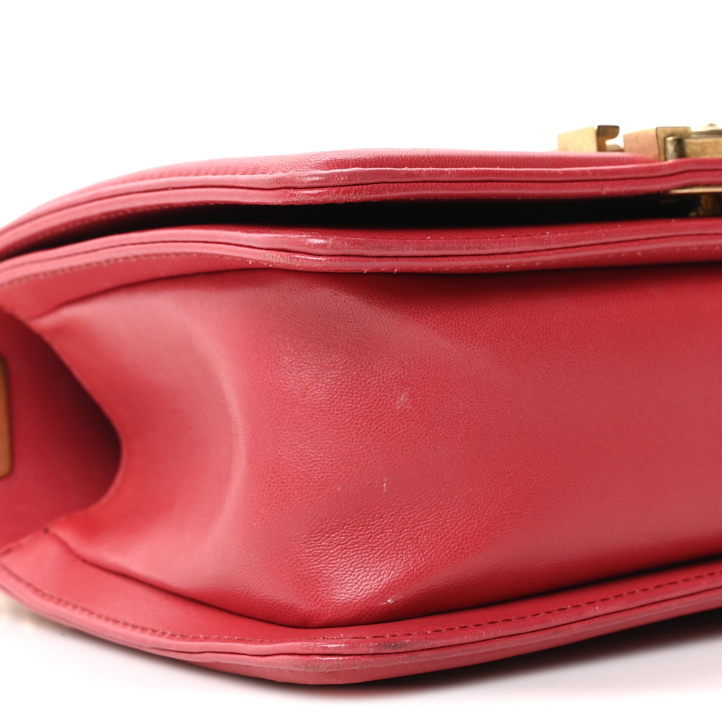 Galuchat Stingray Small Boy Flap Red