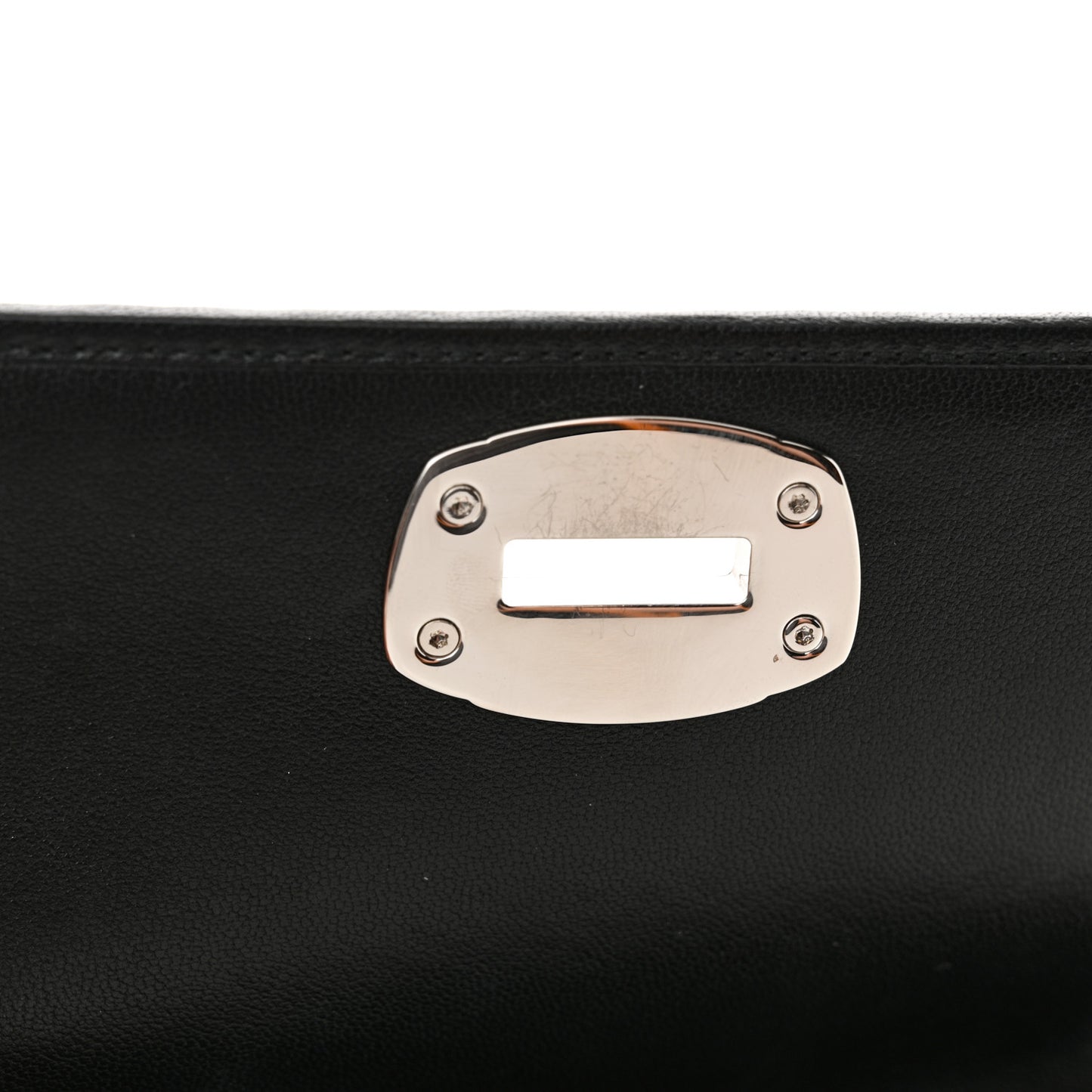 Nappa Matelasse Crystal Chain Wallet On Chain Black