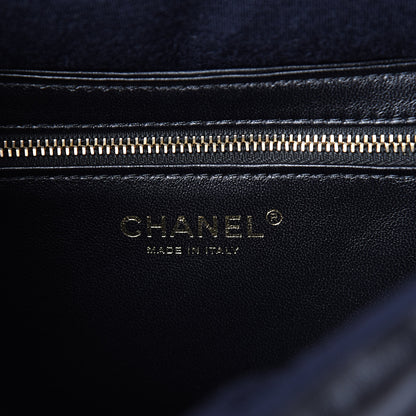 Chanel Lambskin Medium Simply Flap Black 6 of 10