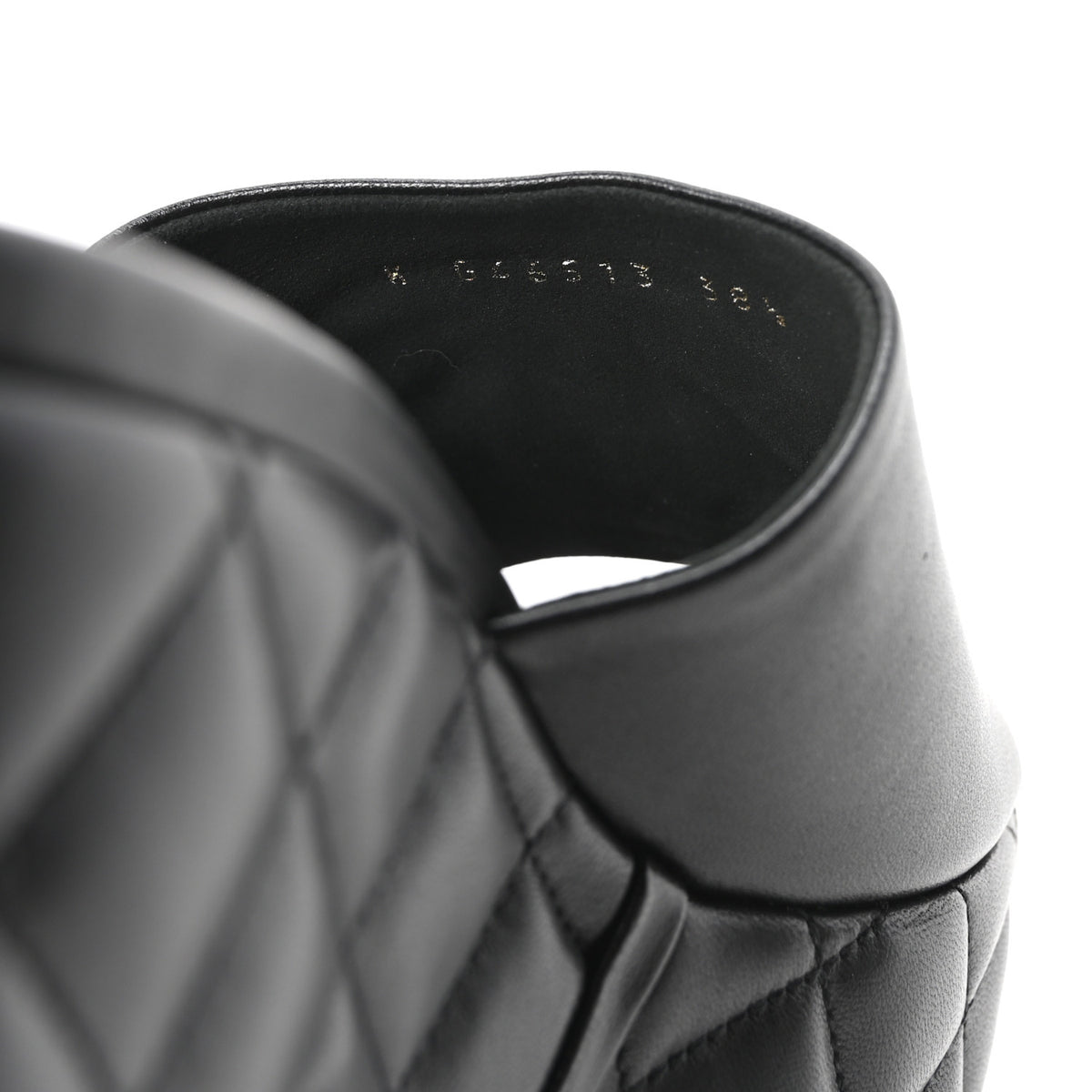 Chanel Lambskin Quilted CC Platform Mules 38.5 Black 9 of 10