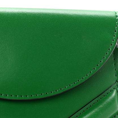 Alexander McQueen Calfskin The Curve Micro Crossbody Pouch Bag Forest Green 10 of 11