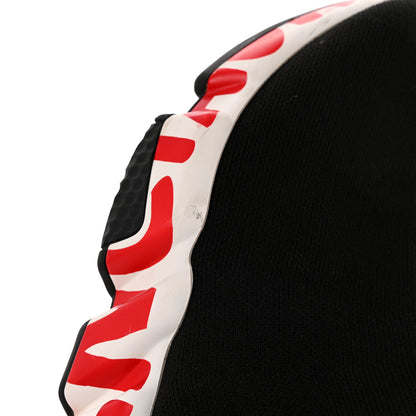 Balenciaga Neoprene Knit Womens Speed Graffiti Sneakers 37 Black White Red 10 of 16