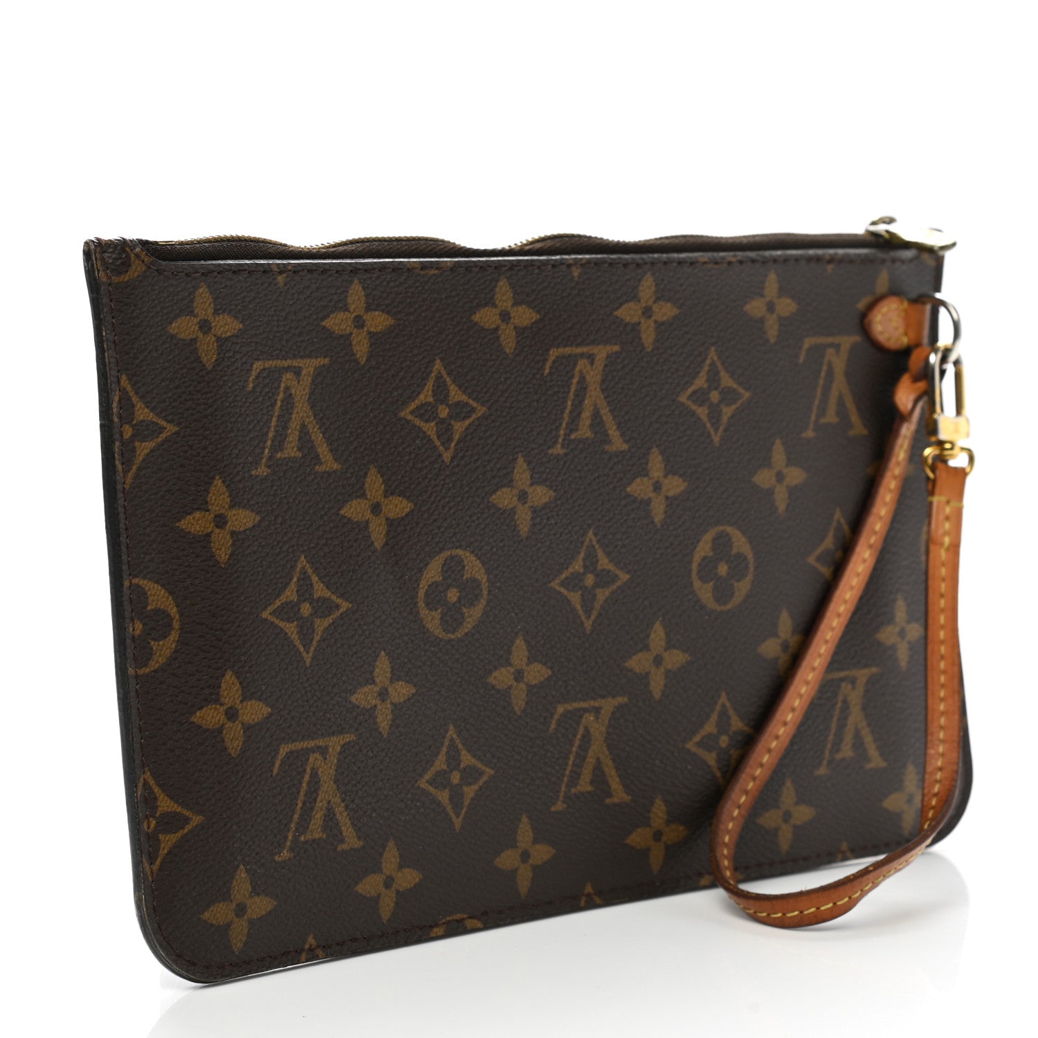 Louis Vuitton Monogram Neverfull MM GM Pochette 3 of 15