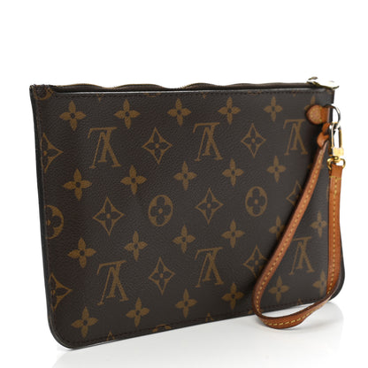 Louis Vuitton Monogram Neverfull MM GM Pochette 3 of 15