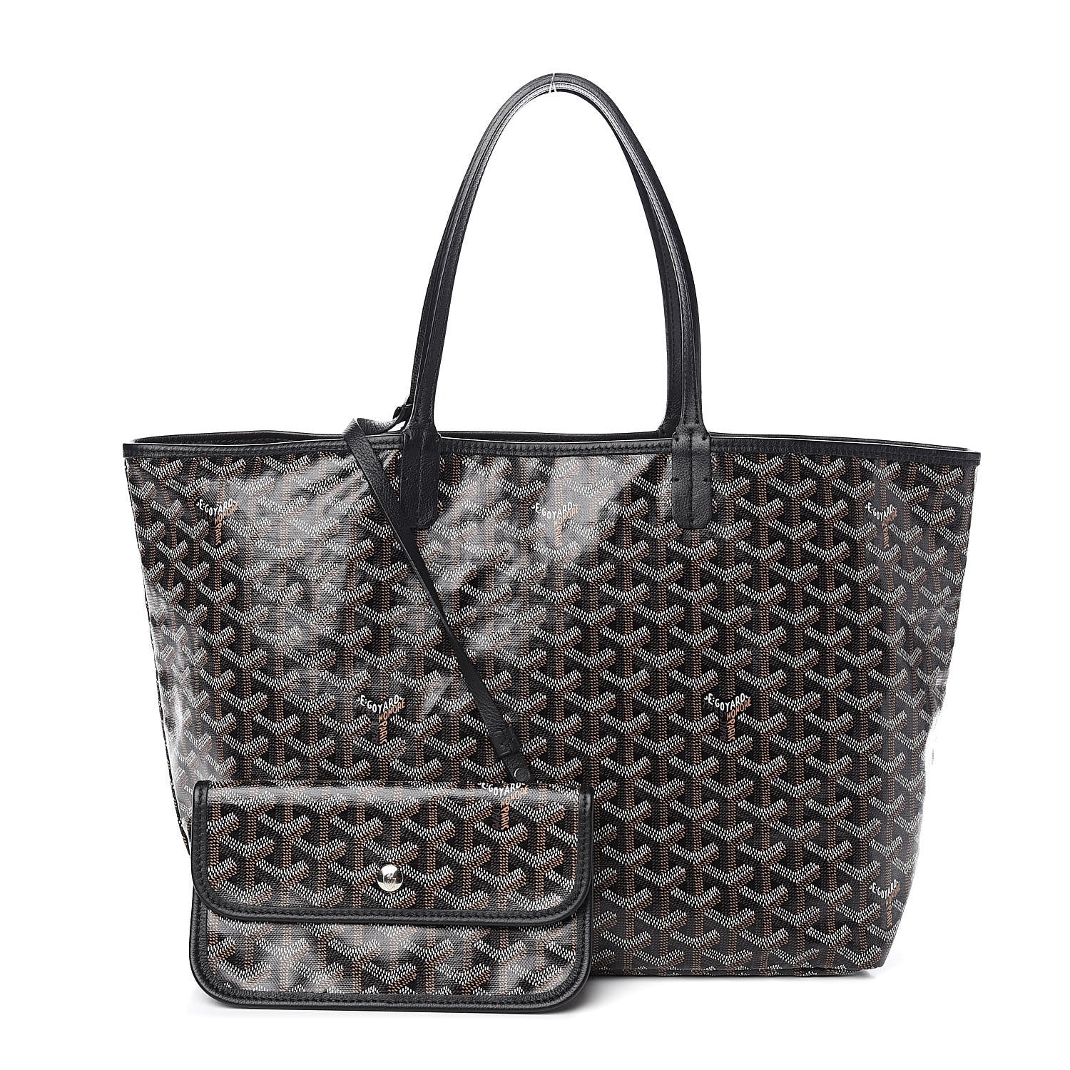 Goyard Goyardine Saint Louis PM Black 1 of 10