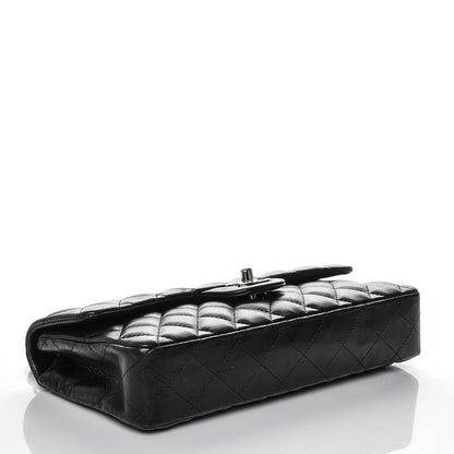 Chanel Lambskin Quilted East West Flap Black 4 of 7