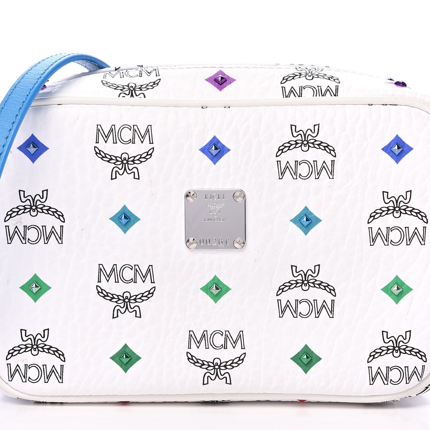 Skyoptic Visetos Spectrum Diamond Camera Bag White