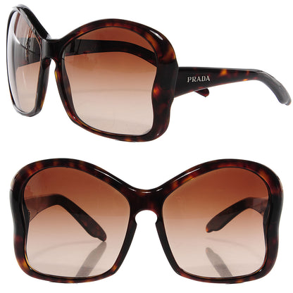 Prada Butterfly Frame Sunglasses SPR 18I Tortoise 1 of 4