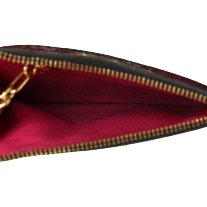 Louis Vuitton Monogram Multicolor Key Pouch Black Grenade 5 of 9