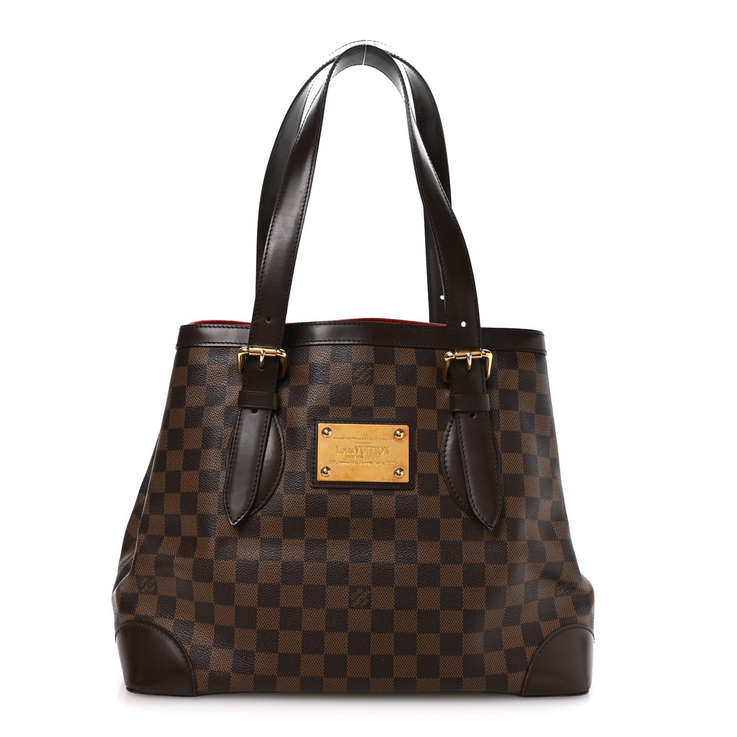 Louis Vuitton Damier Ebene Hampstead MM 1 of 9