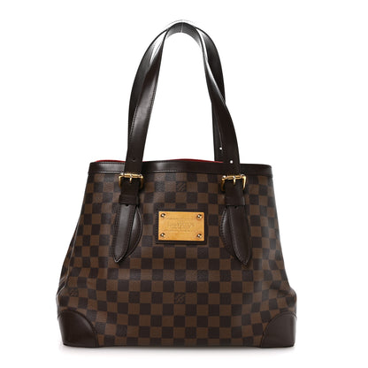 Louis Vuitton Damier Ebene Hampstead MM 1 of 9