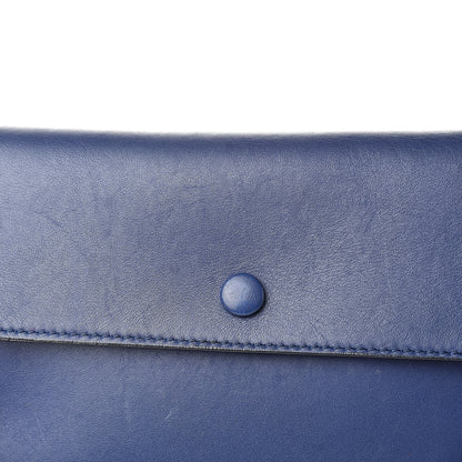 Celine Smooth Calfskin Tie Knot Companion Pouch Dark Indigo 14 of 14