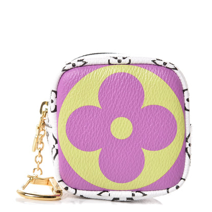 Louis Vuitton Monogram Giant Cube Coin Purse Pink 1 of 6