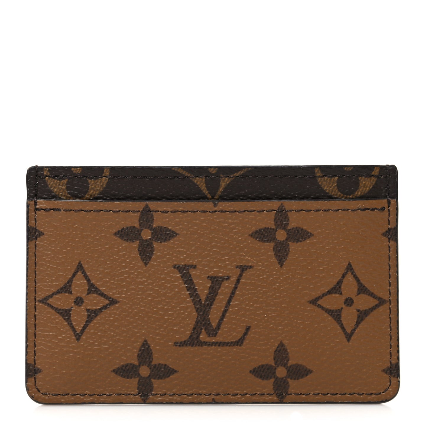 Reverse Monogram Card Holder