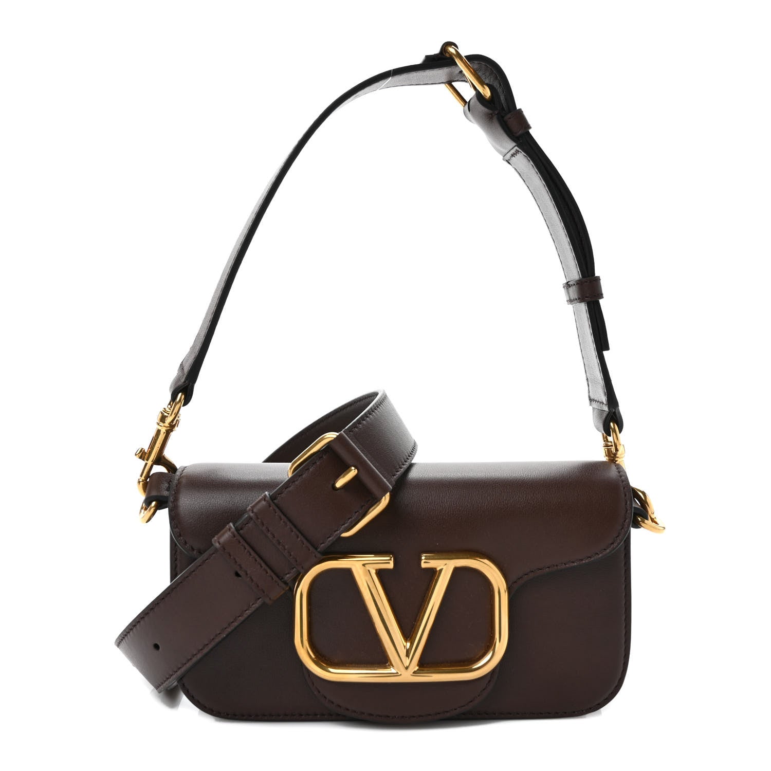 Valentino Garavani Smooth Calfskin Vlogo Mini Loco Crossbody Bag Fondant 1 of 10