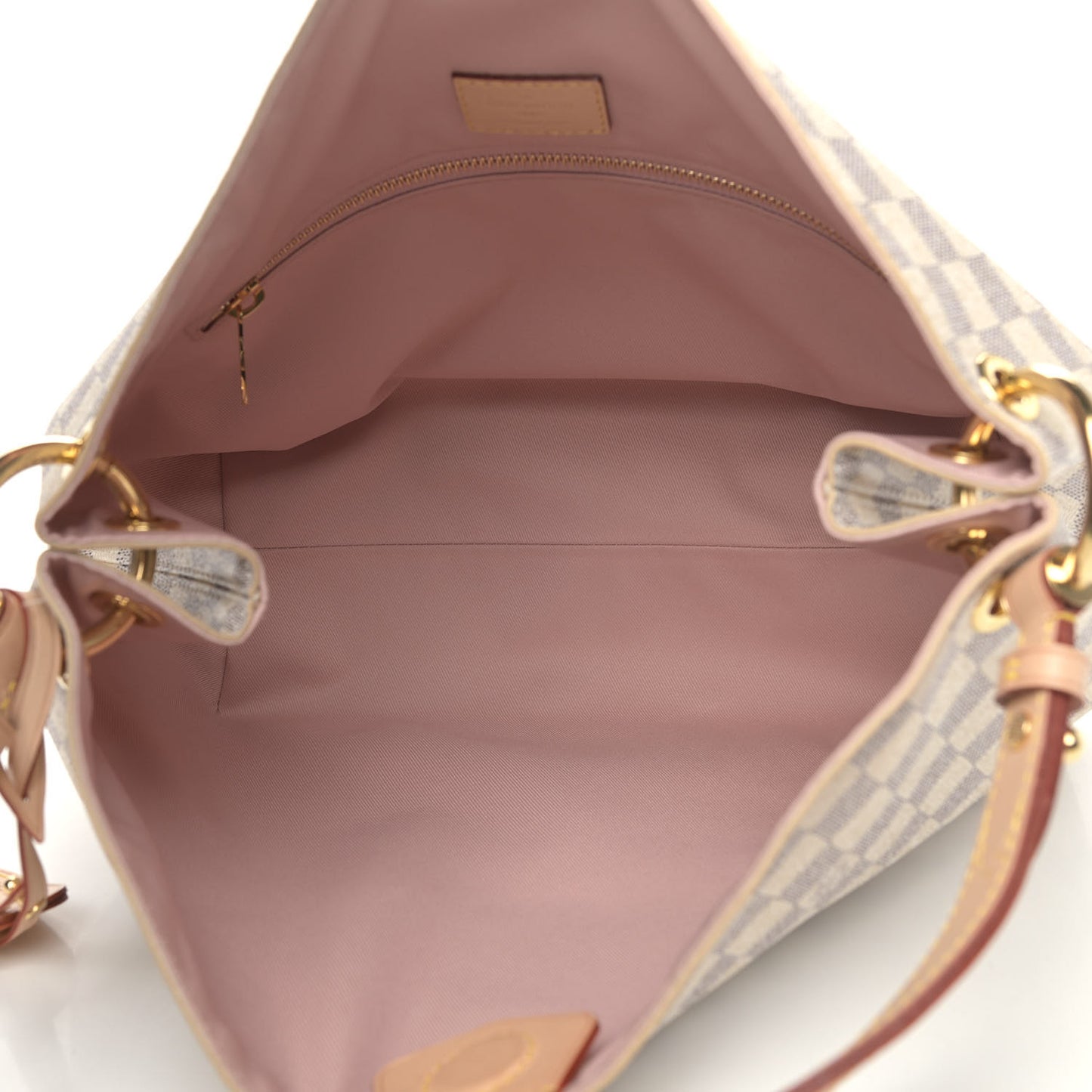 Damier Azur Graceful PM Rose Ballerine
