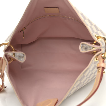 Louis Vuitton Damier Azur Graceful PM Rose Ballerine 4 of 5