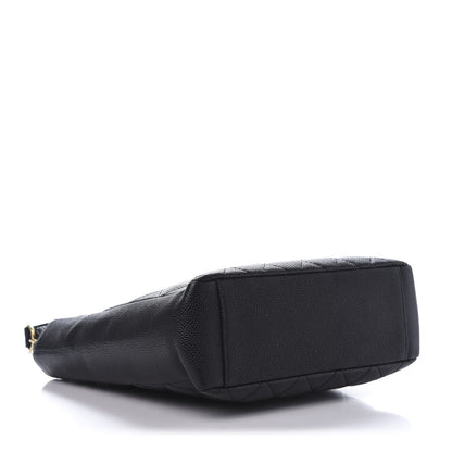Chanel Caviar Quilted Petit Shopping Tote PST Black 4 of 10