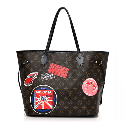 Louis Vuitton Monogram My LV World Tour Neverfull MM 3 of 14