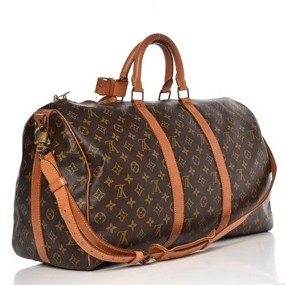 Louis Vuitton Monogram Keepall Bandouliere 50 4 of 14
