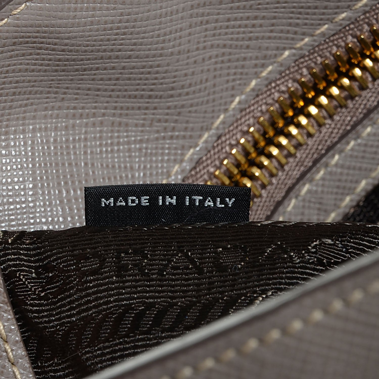 Prada Saffiano Lux Large Tote Argilla 9 of 11
