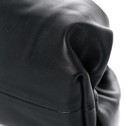 Bottega Veneta Smooth Butter Calf The Pouch Oversized Clutch Black 9 of 22