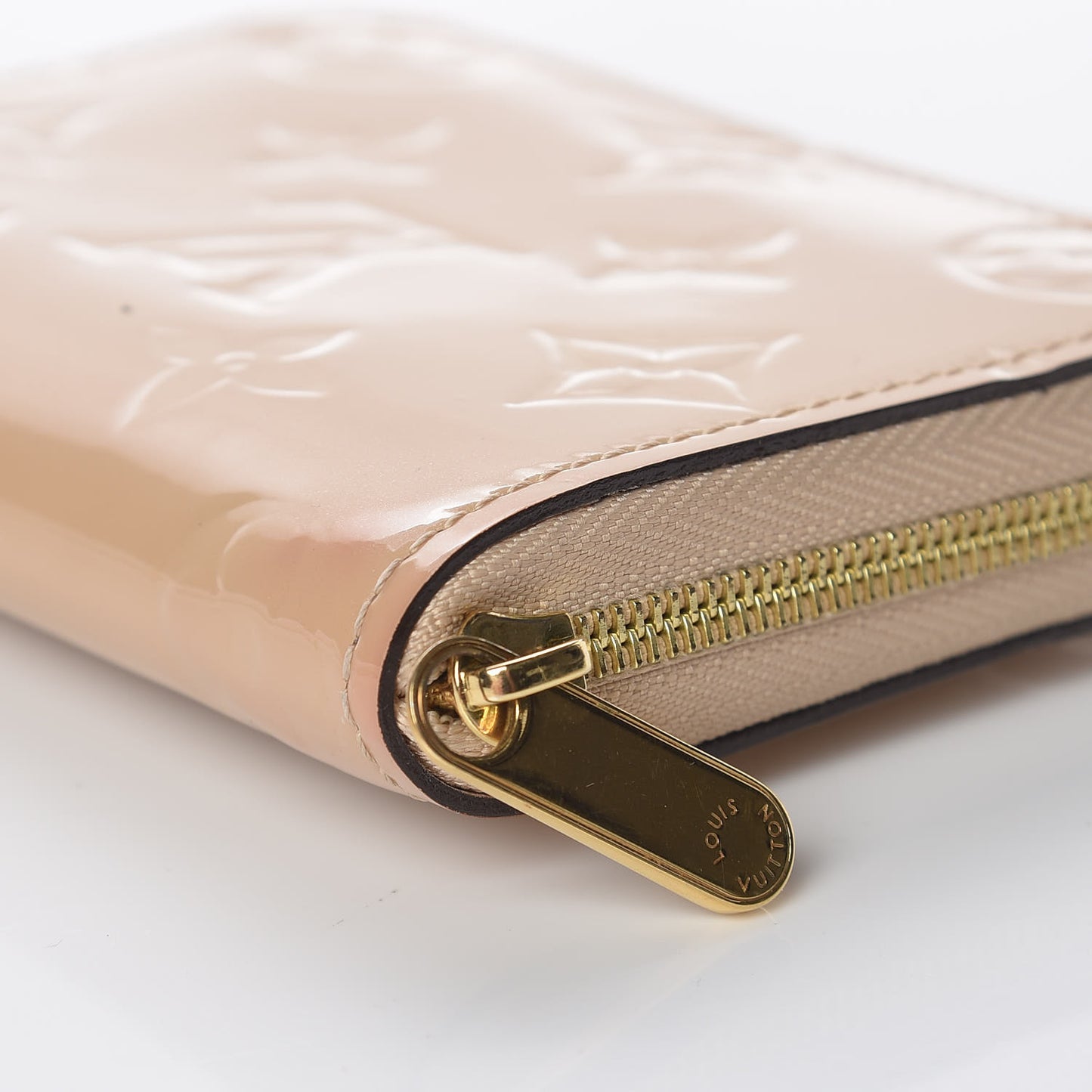 Vernis Zippy Coin Purse Beige Poudre
