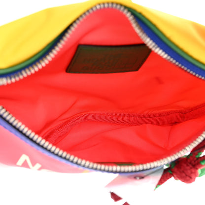 Gucci X THE NORTH FACE Econyl Nylon Belt Bag Pink Multicolor 5 of 11