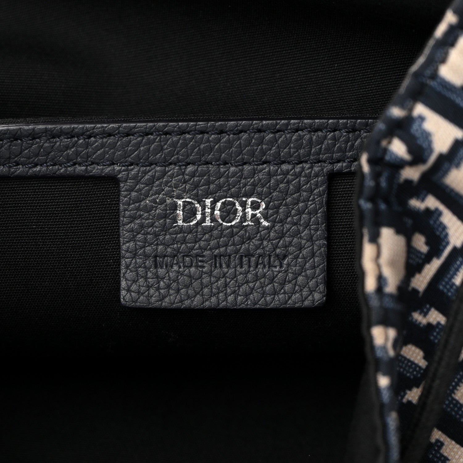 Christian Dior Technical Fabric Oblique Motion Backpack Blue 6 of 19