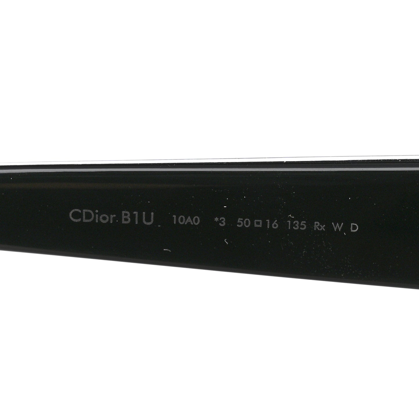 Acetate CDior B1U Cat Eye Sunglasses Black