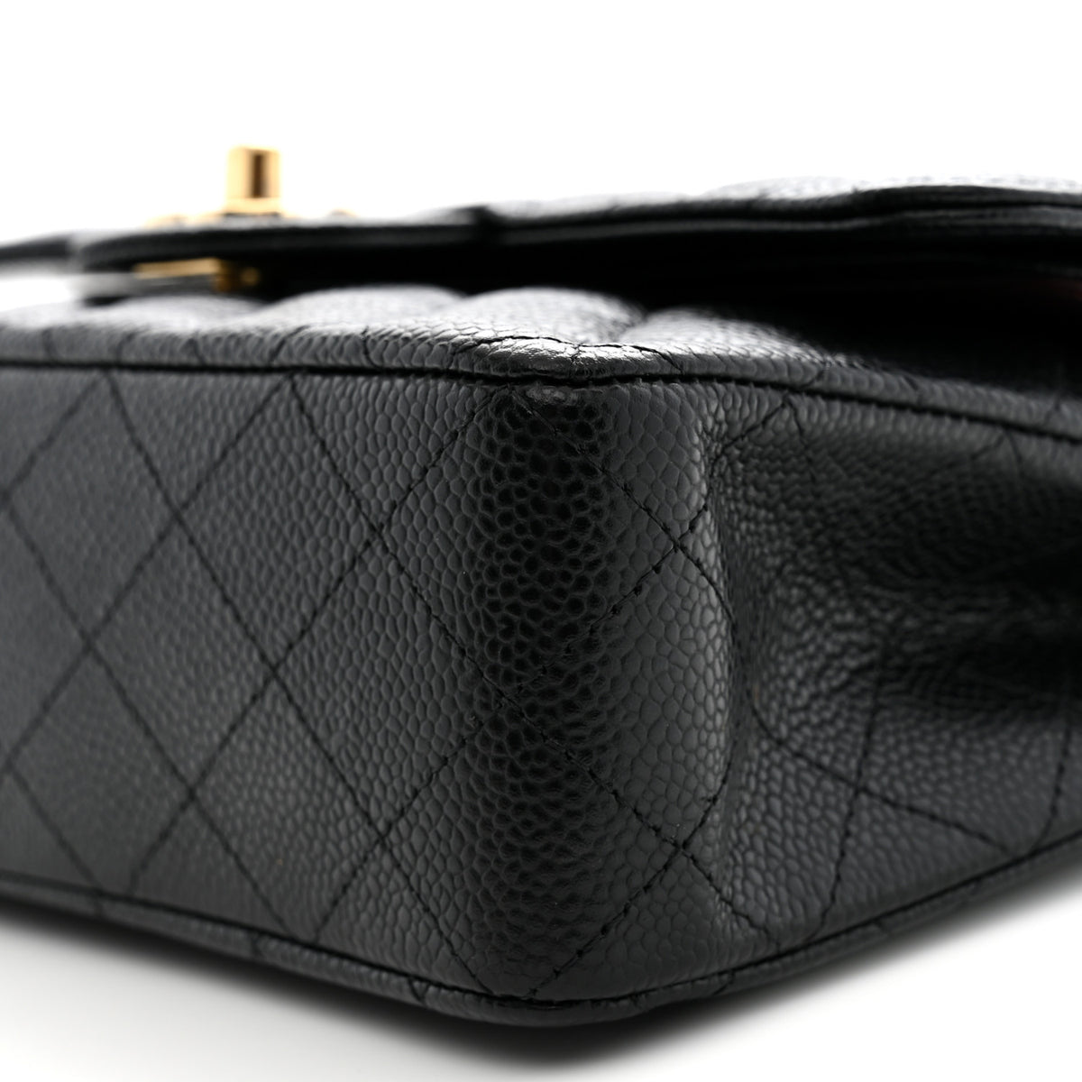 Chanel Caviar Quilted Small Double Flap Black 10 of 11