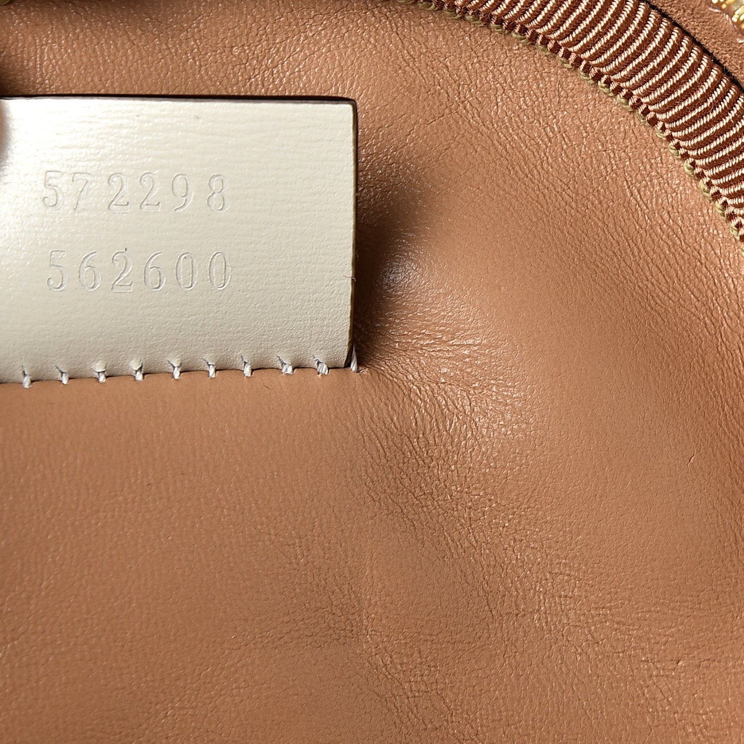 Calfskin Trapuntata Zumi Belt Bag Off White