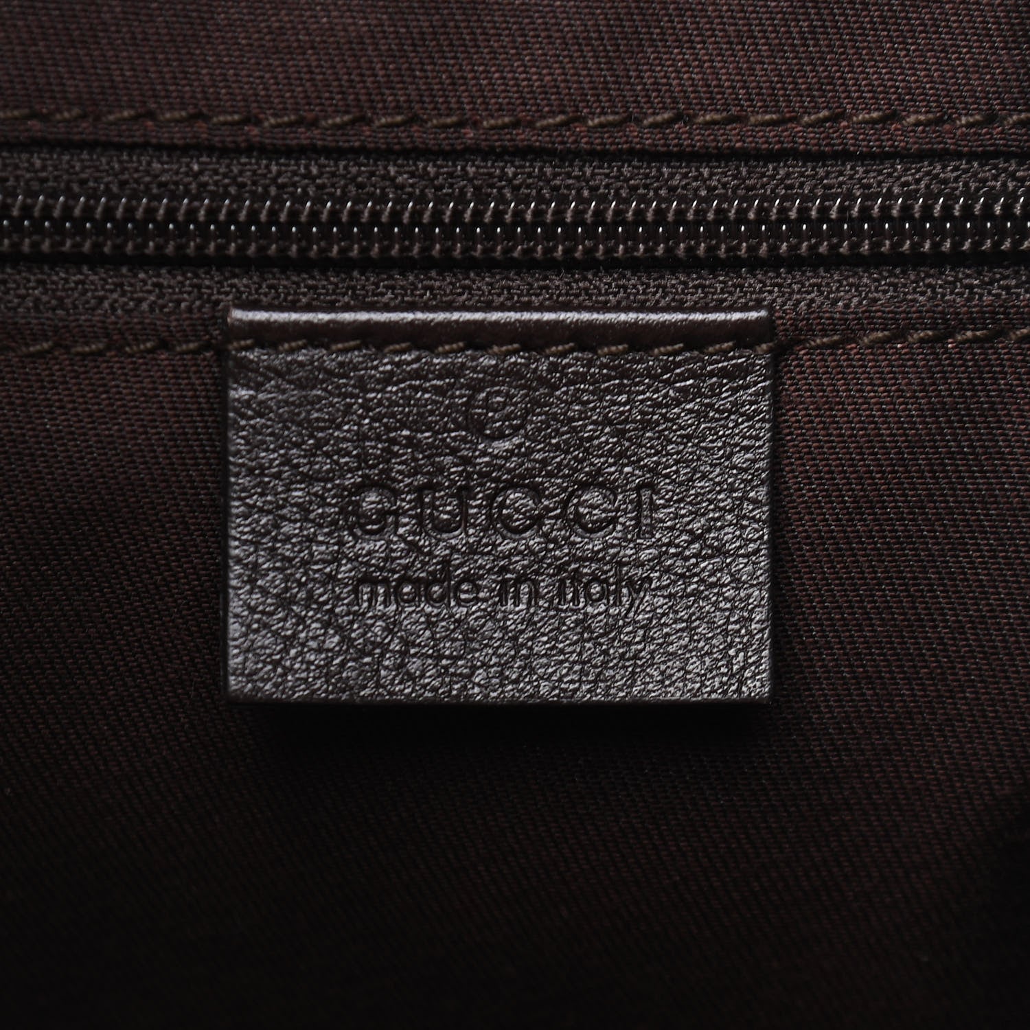 Gucci Monogram Large New Ladies Web Hobo Dark Brown 5 of 6